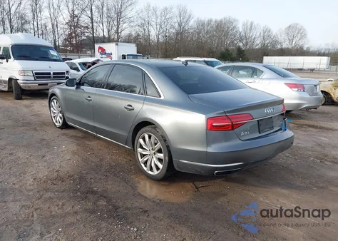 2016 Audi A8 L 3.0T from USA, damaged, VIN WAU34AFD2GN009388